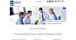 Desktop Screenshot of mbcmcity.com.au